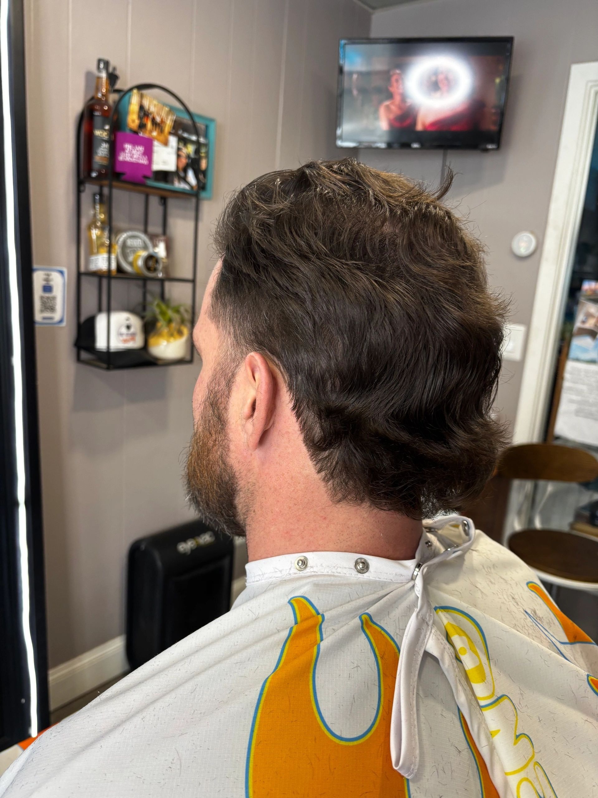 Men's cut at The Bearded Viking Monticello